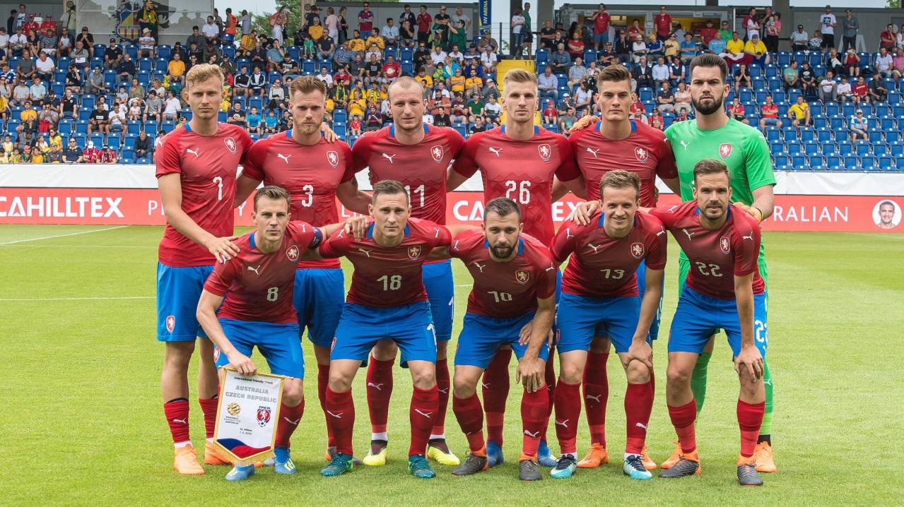 team photo for República Tcheca