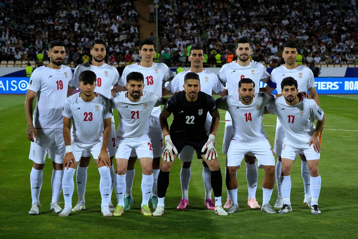 team photo for Irã