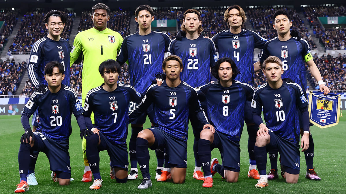 team photo for Japão