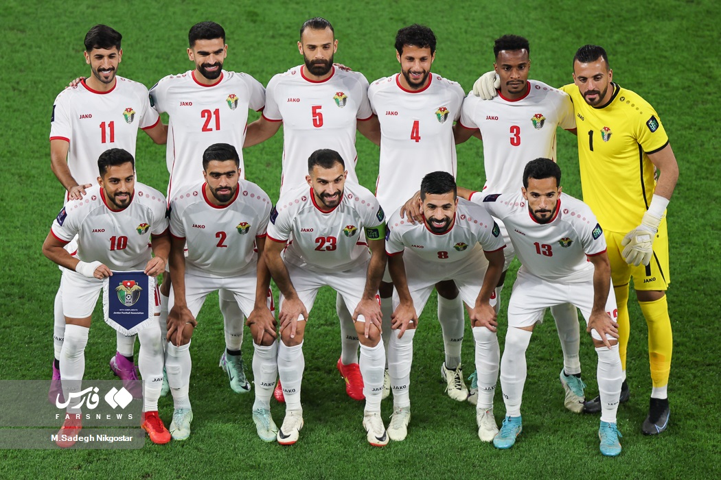 team photo for Jordânia
